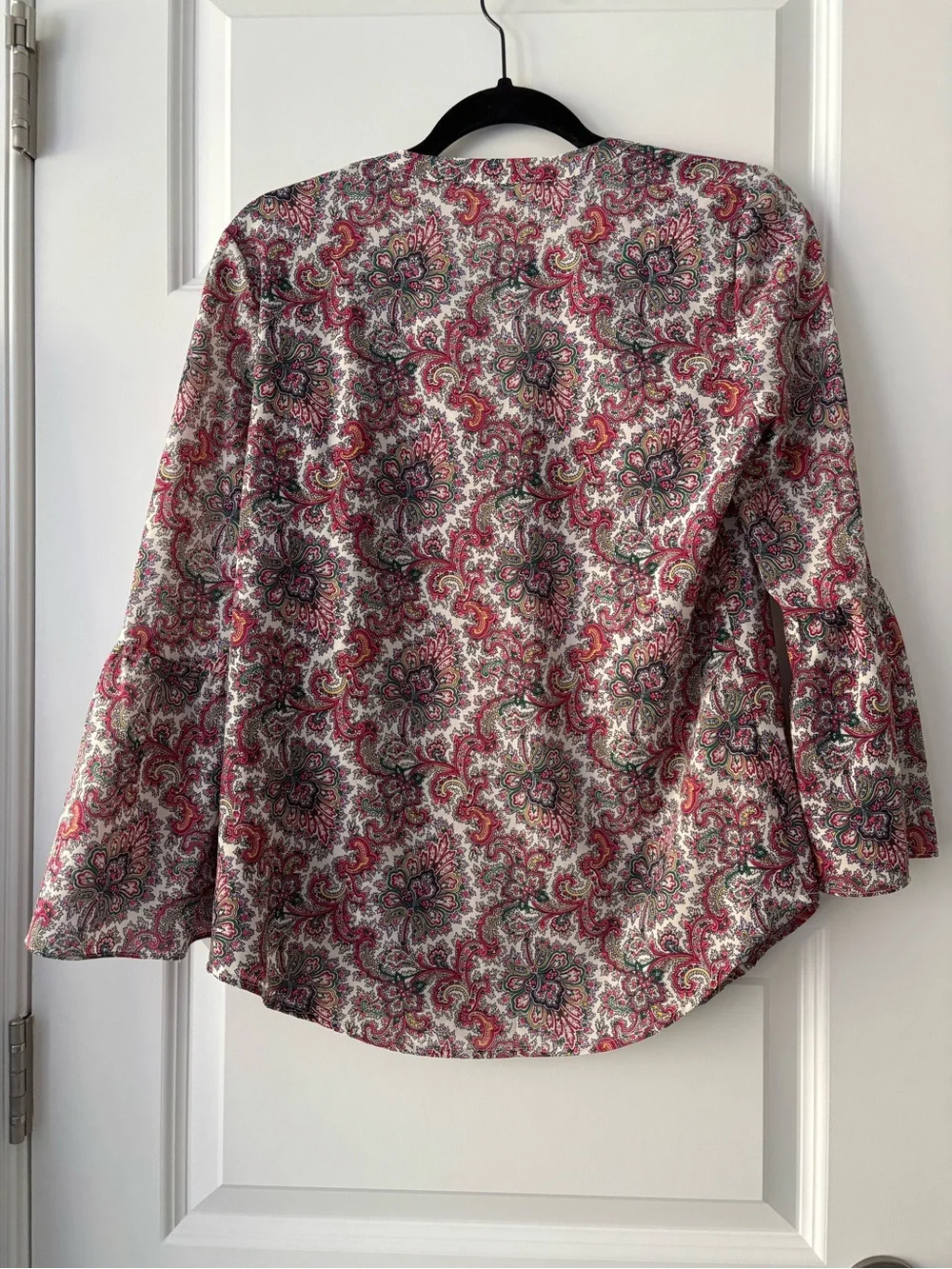 J.Crew Size XS Paisley Floral Print Blouse
